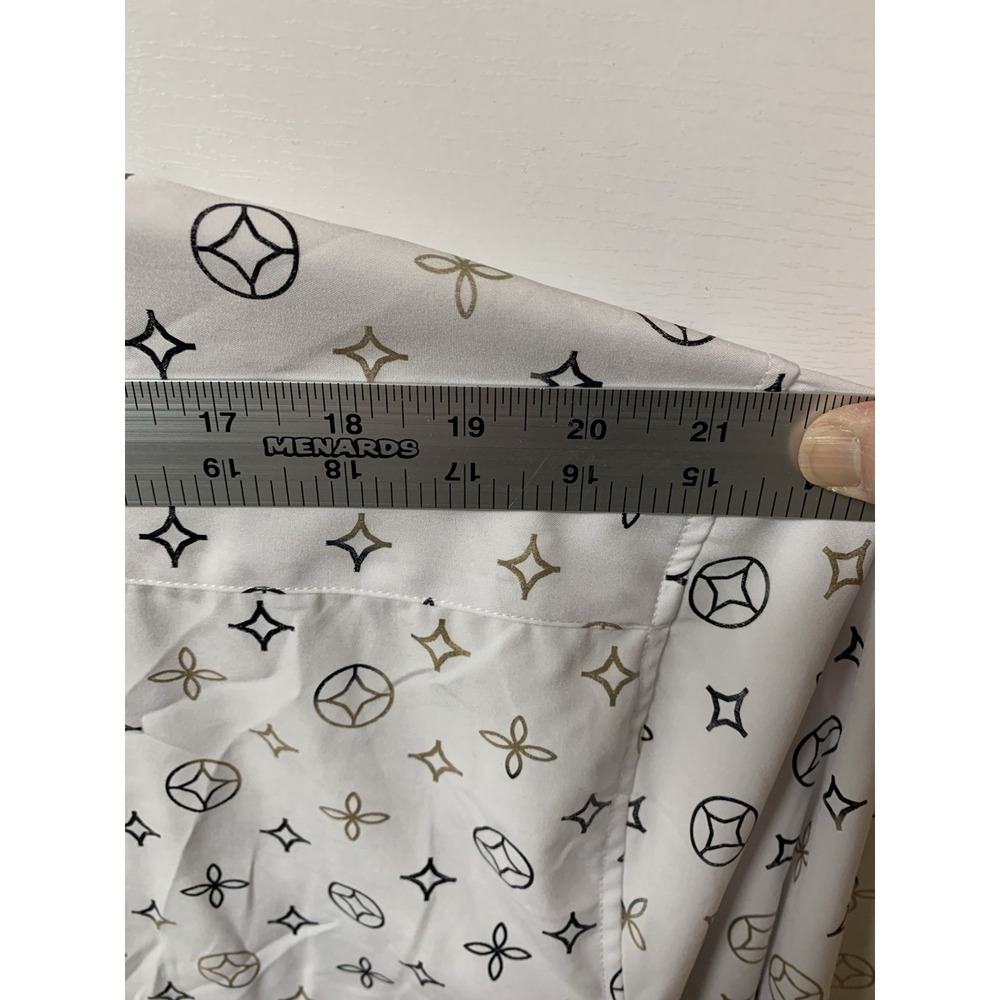 CHUXX Dress Shirt Mens Size 3XL Italian Design Long Sleeve Button Lightweight - Picture 14 of 14